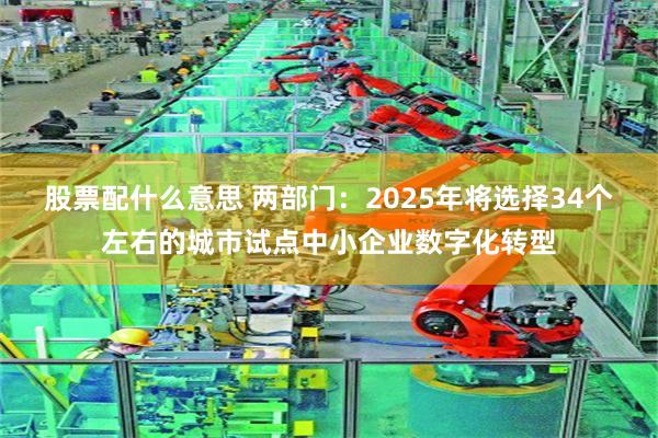 股票配什么意思 两部门：2025年将选择34个左右的城市试点中小企业数字化转型
