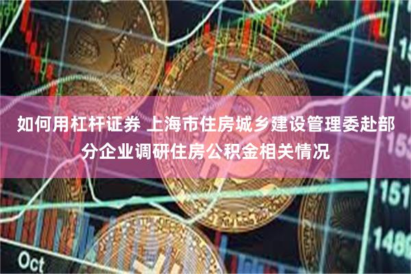 如何用杠杆证券 上海市住房城乡建设管理委赴部分企业调研住房公积金相关情况