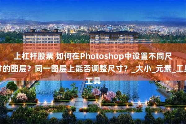 上杠杆股票 如何在Photoshop中设置不同尺寸的图层？同一图层上能否调整尺寸？_大小_元素_工具